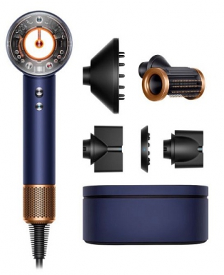 Фен Dyson Supersonic Nural HD16, синий/медь (122653-01) HK
