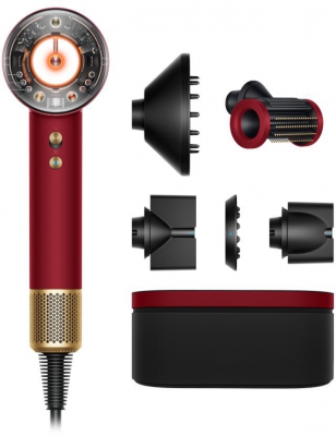 Фен Dyson Supersonic Nural HD16, красный вельвет/золотой (594789-01) KR