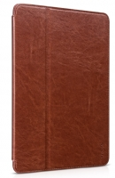 Чехол кожаный чехол HOCO Crystal Leather Smart Case для iPad Air 2 коричневый