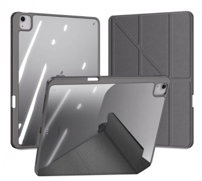 Чехол книжка Dux Ducis Magi series для Apple iPad Air 10.9/11 с держателем для Apple Pencil (серый)