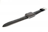 Кожаный ремешок для часов для Apple черный 42мм