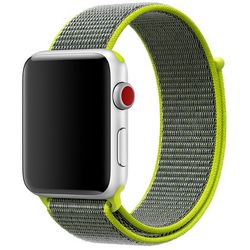 Спортивный браслет цвета «жёлтый неон» для Apple Watch 38 мм (MQW322ZM/A)