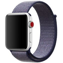 Спортивный браслет тёмно-синего цвета для Apple Watch 38 мм (MQW52ZM/A)