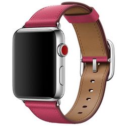 Ремешок цвета «розовая фуксия» с классической пряжкой для Apple Watch 38 мм (MQUY2ZM/A)