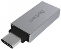 Адаптер Dorten USB-C to USB 3.0 (серый)
