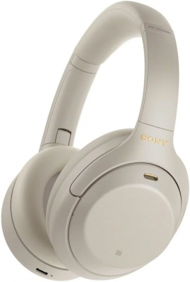 Наушники Sony WH-1000XM4 Wireless Noise-Cancelling Headphones Silver (Серебряный)