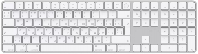 Клавиатура Apple Magic Keyboard Touch ID Numeric Keypad USB-C (MXK73) белая