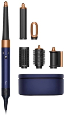 Стайлер Dyson Airwrap i.d. HS08 straight+wavy, синий/медь (107163-01) EU