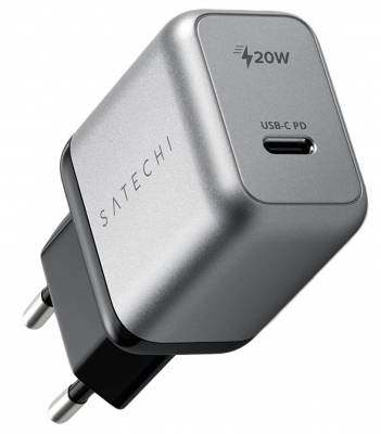 Сетевое зарядное устройство Satechi 20W USB-C PD Wall charger ST-UC20WCM-EU (Серый)