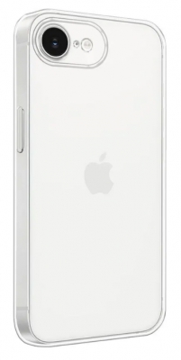 Чехол накладка силиконовый CTI для iPhone 16e (прозрачный)