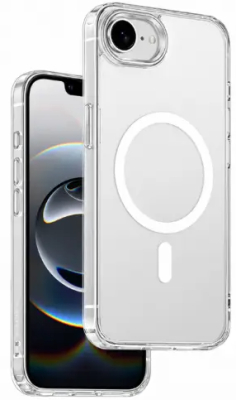 Чехол противоударный накладка Gurdini Alba с поддержкой Magsafe для iPhone 16e/17е (матовый)