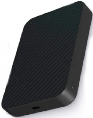 Внешний аккумулятор Gurdini Kevlar Power 20W MagSafe 10000 mAh (черный)