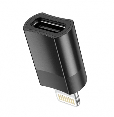 Переходник HOCO UA17 Lightning (M) --> Type-C (F)