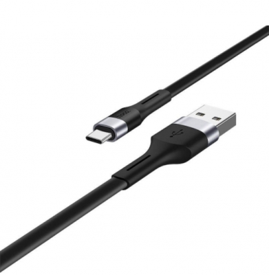 Кабель HOCO Surpass X34 USB Type-C  1м 3.0A (черный)
