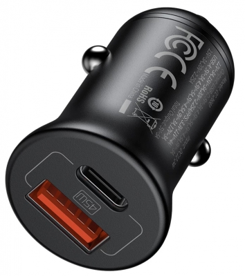 Автомобильное зарядное устройство Mcdodo CC-2680 45W PD Fast Charge (USB-C/USB-A) черное