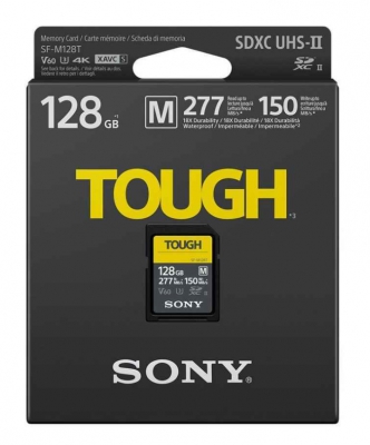 Карта памяти Sony Tough SDXC 128GB 277R/150W (SF-M128T/T1)