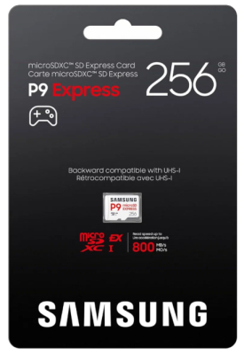 Карта памяти Samsung 256GB MicroSD P9 Express (MB-MK256T)