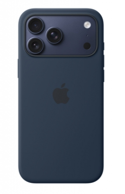 Чехол клип-кейс силиконовый Apple Silicone Case MagSafe для iPhone 17 Pro, цвет Midniqht, Темная ночь (MGFH4)