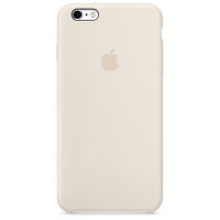 Силиконовый чехол для iPhone 6s Plus – мраморно-белый