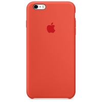 Силиконовый чехол для iPhone 6s Plus – оранжевый