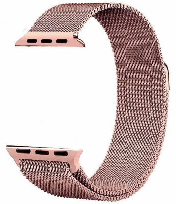 Сетчатый браслет CTI для Apple Watch 38/40/41 мм (розовый)