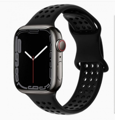 Ремешок  HOCO WA08 Flexible series для Apple Watch 38/40/41 (черный)