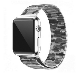 Сетчатый браслет CTI для Apple Watch 38/40 мм (камуфляж городской 2)