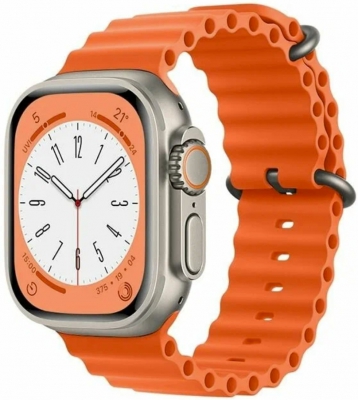 Ремешок GDR Ocean band для Apple Watch 42/44/45/49 mm (оранжевый)