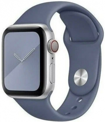 Силиконовый ремешок CTI для Apple Watch 42/44 мм (голубой)
