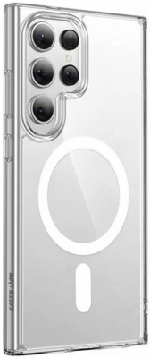 Чехол накладка противоударная Mossil с поддержкой MagSafe для Samsung S26 Ultra (прозрачный)
