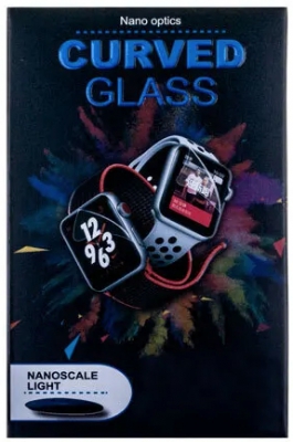 Защитное стекло UV для дисплея Apple Watch 45 mm УФ лампой