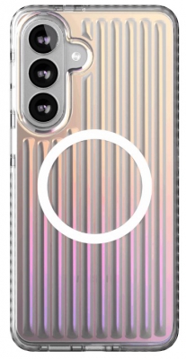 Чехол защитный VLP Pulse Case с MagSafe для Samsung Galaxy S26 Plus (перламутровый)
