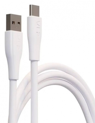 Кабель VLP LITE Color Line USB-A to USB-C, 60W, 1м  (белый)