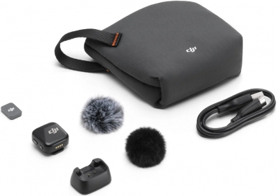 Беспроводной микрофон DJI MIC MINI (1 TX) Чёрный