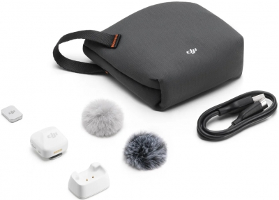 Беспроводной микрофон DJI MIC MINI (1 TX) Белый