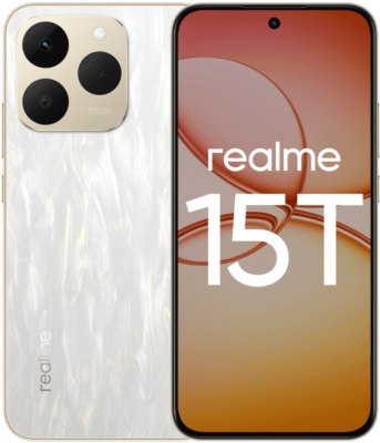 Смартфон Realme 15T 8/256GB Серебристый (Flowing Silver)
