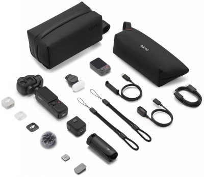 Экшн-камера DJI Osmo Pocket 4P Vlog Combo, черный