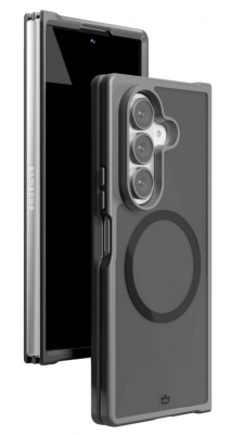 Чехол защитный VLP Moon Case с MagSafe для Samsung Galaxy Z Fold 7  (черный)