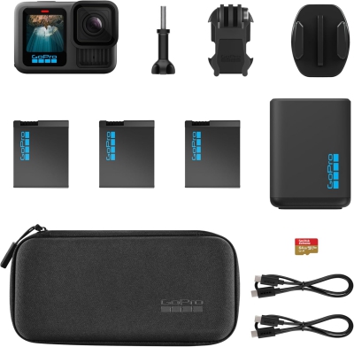 Экшн-камера GoPro HERO13 Black Extended Power Bundle, черный