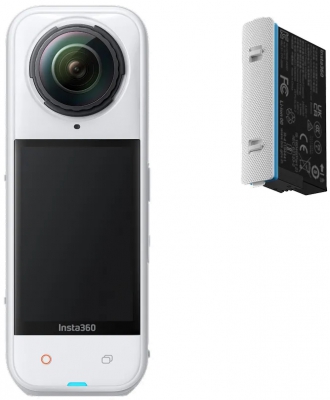 Экшн-камера Insta360 X5 Standard Bundle, белый