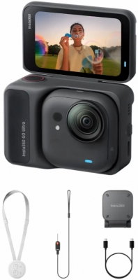 Экшн-камера Insta360 GO Ultra Standard Bundle, черный