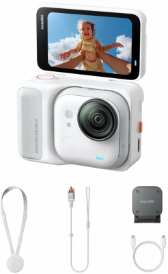Экшн-камера Insta360 GO Ultra Standard Bundle, белый