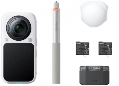Экшн-камера Insta360 X6 Essentials Bundle, белый