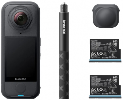 Экшн-камера Insta360 X4 Air Starter Bundle, черный