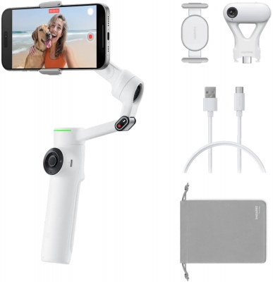 Стабилизатор Insta360 Flow 2 Pro AI Tracker Bundle, белый