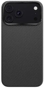 Чехол защитный VLP Kevlar Case с MagSafe для iPhone 18 Pro Max (черный)