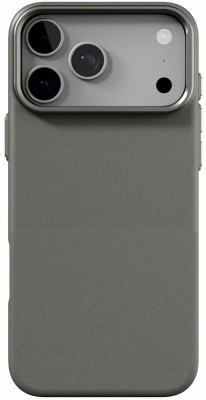 Чехол защитный VLP LITE Stone Case с MagSafe для iPhone 18 Pro Max (серый)