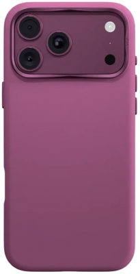 Чехол защитный VLP Aster Pro Case с MagSafe для iPhone 18 Pro Max (темно-вишневый)