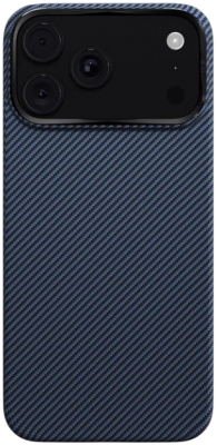 Чехол защитный VLP Kevlar Case с MagSafe для iPhone 18 Pro Max (синий)