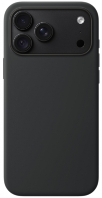 Чехол клип-кейс силиконовый Apple Silicone Case MagSafe для iPhone 18 Pro, цвет black, черный (MK8Y4)